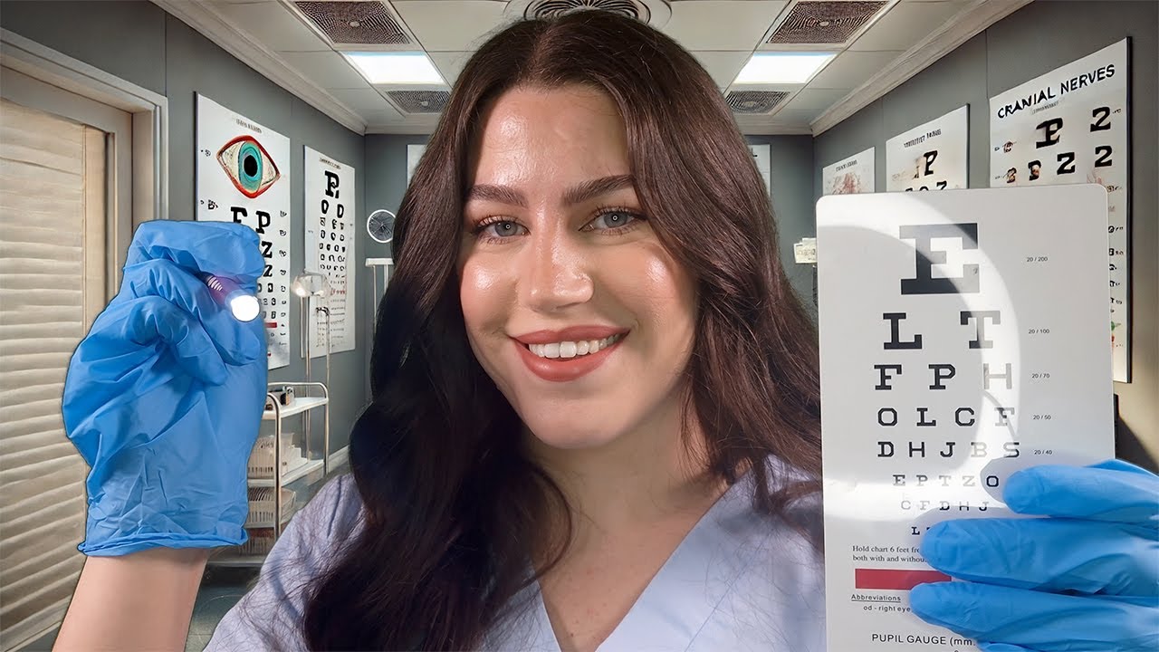 ASMR | Cranial Nerve Exam (Personal Attention)