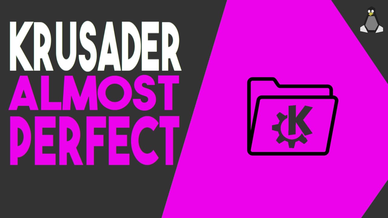 Krusader is Almost The BEST Linux File Manager