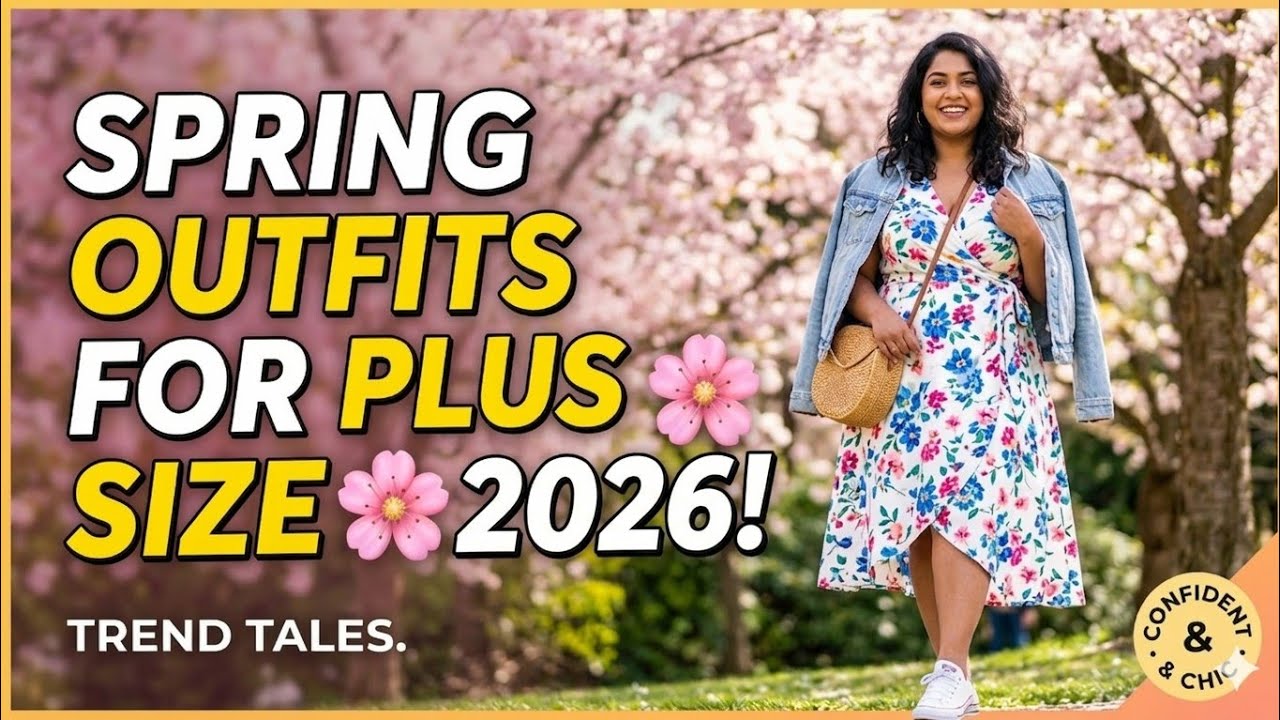 100 Best Plus Size Spring Outfit Ideas 2026 | Trend Tales | Comfortable & Chic Looks | Global Trends