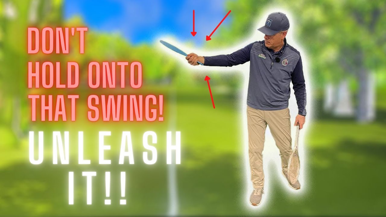 UNLEASH YOUR GOLF SWING'S RELEASE!  DON'T LEAVE ALL THAT SPEED ON THE TABLE!