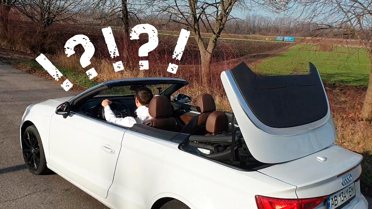 Как же я ошибался!?! AUDI A3 cabrio 2015 из США - декабрьский обзор на кабриолет