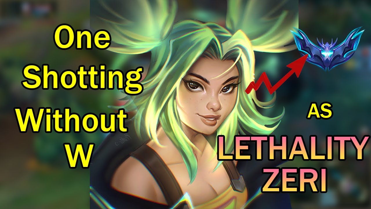 LETHALITY ZERI build that got me DIAMOND (damage are dirty)