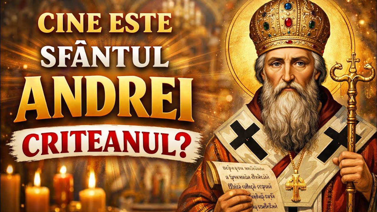 ✨Sfântul Andrei Criteanul: Vocea Pocăinței din Postul Mare 🕯️#proniaortodox 