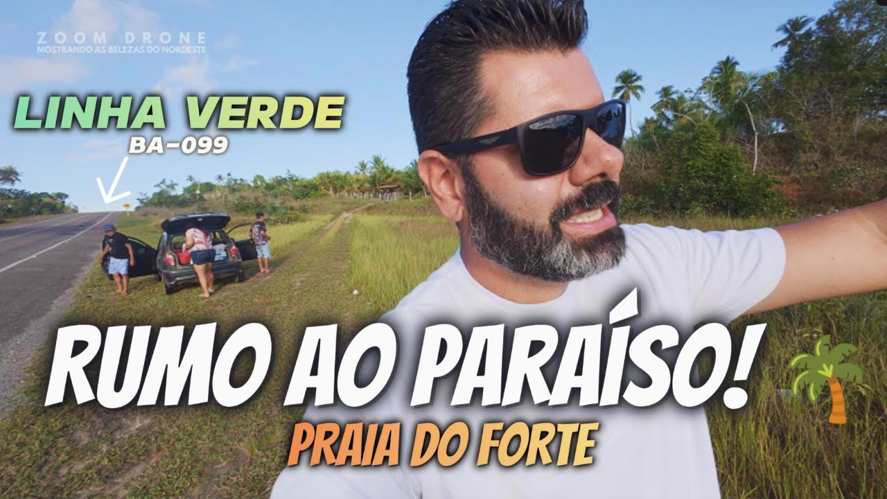 Pegamos a Estrada! RUMO A PRAIA DO FORTE na BAHIA | EP.01