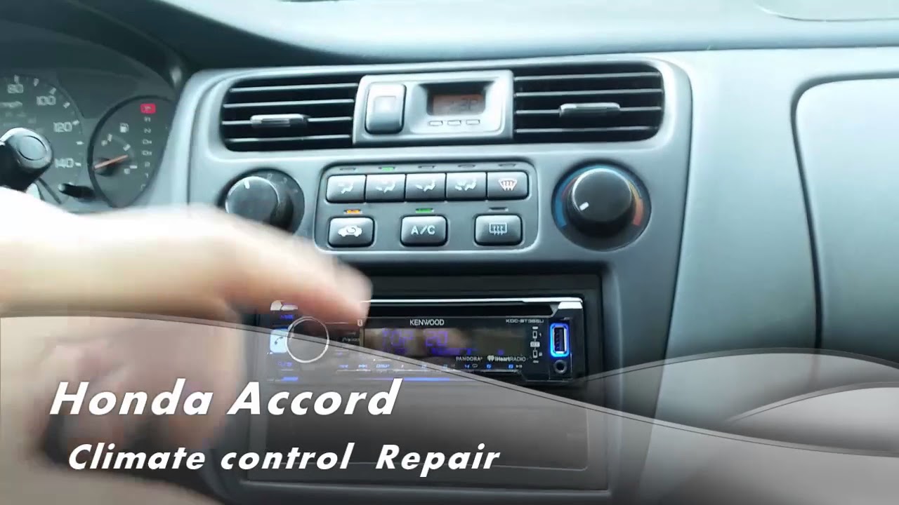 Ремонт климат-контроля Honda Accord 98-02