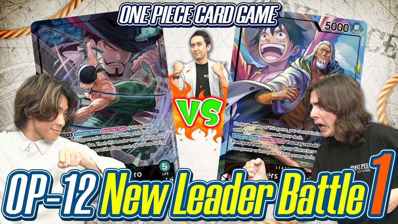 ONE PIECE CARD GAME OP-12 New Leader Battle 1