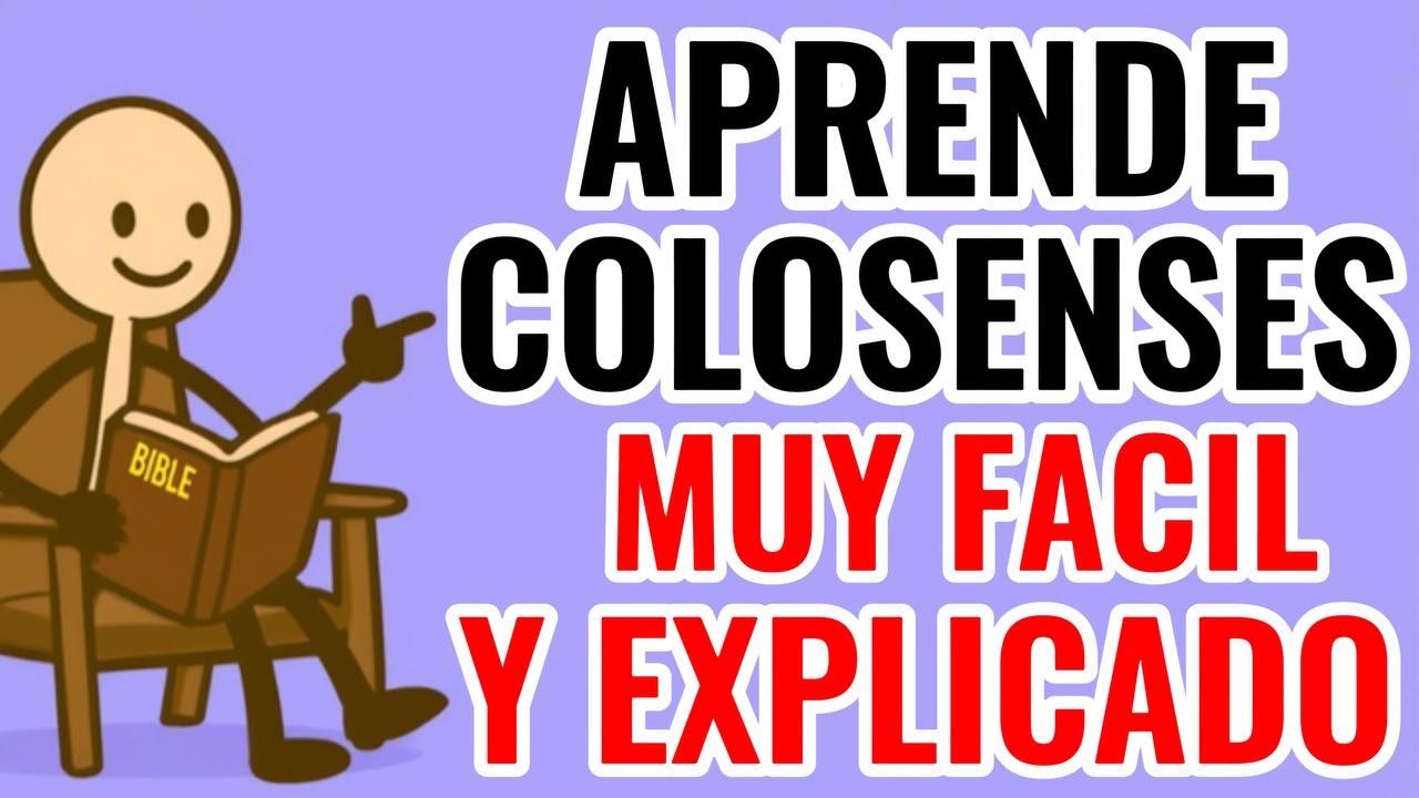 EL LIBRO DE COLOSENSES EXPLICADO: CRISTO ES TODO LO QUE NECESITAS EN TU VIDA