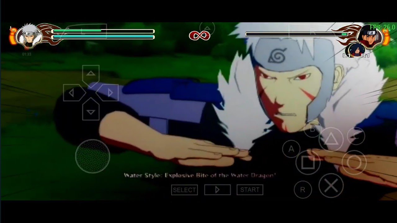 PPSSPP Naruto Shippuden Ultimate Impact - Tobirama Senju vs Madara Uchiha🔥💧