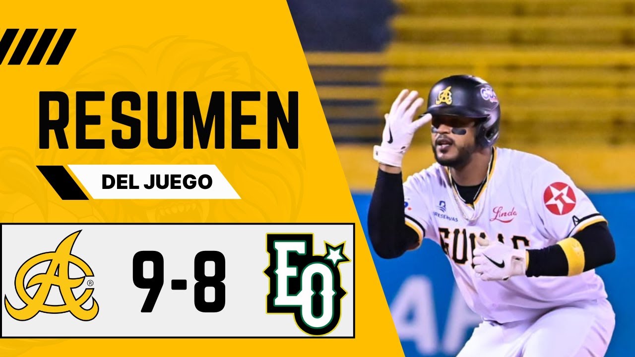 AGUILAS VS ESTRELLAS l RESUMEN DEL JUEGO l LIDOM