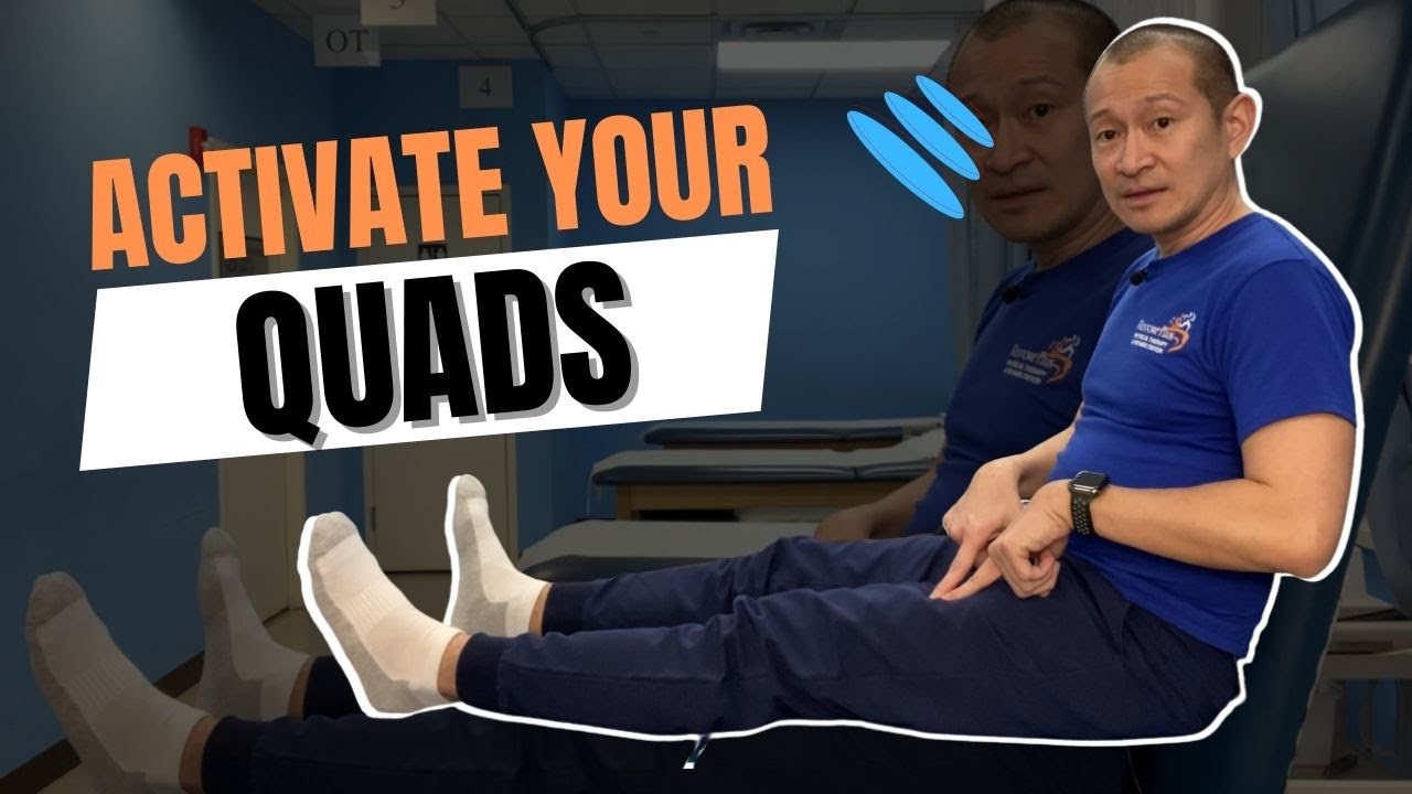 Top 3 Total Knee Replacement Exercises to Activate your Quads