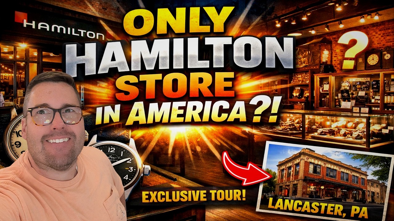 Я нашел единственный в США магазин часов Hamilton.