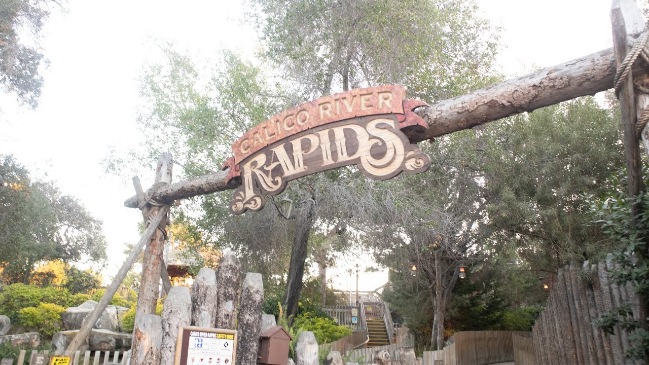 CALICO RIVER RAPIDS IS CLOSED IN KNOTT'S BERRY FARM