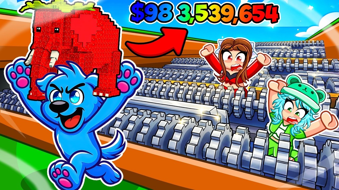 I Became A DOG In Roblox Escape SHREDDER For Brainrots! (Roblox)