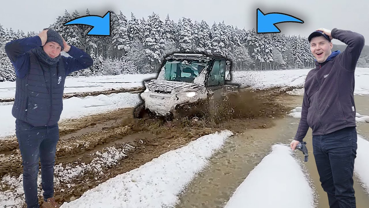 ZIMOWA PRZYGODA Z MANIURĄ - POLARIS W BŁOCIE