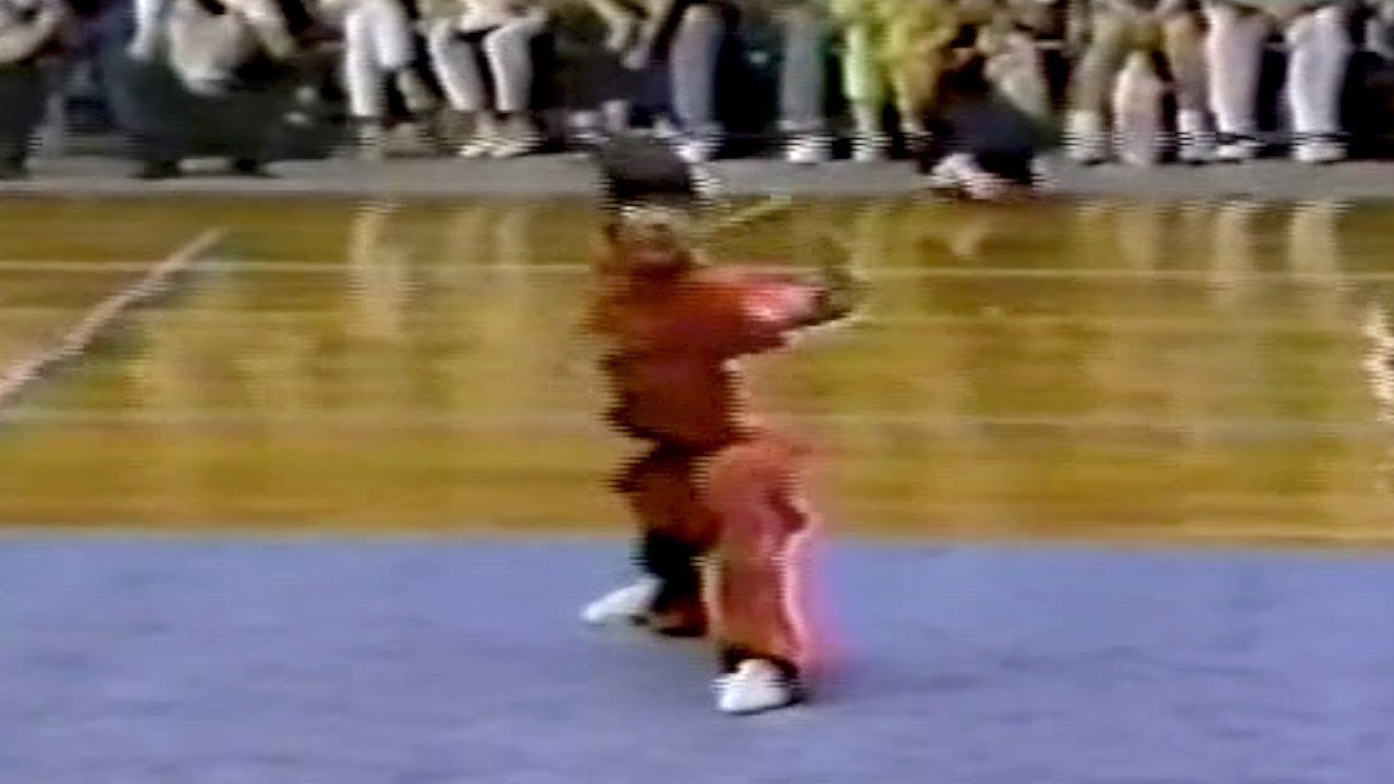 【武術】趙長軍     (棍術)   1984       【Wushu】Zhao Changjun  (Gunshu)   1984