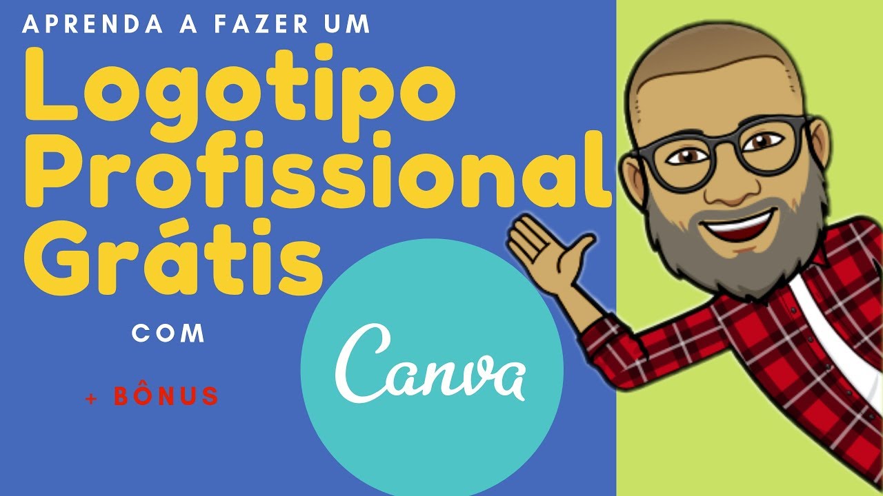 Como criar LOGOMARCA logo GRÁTIS no Canva | curso 2021