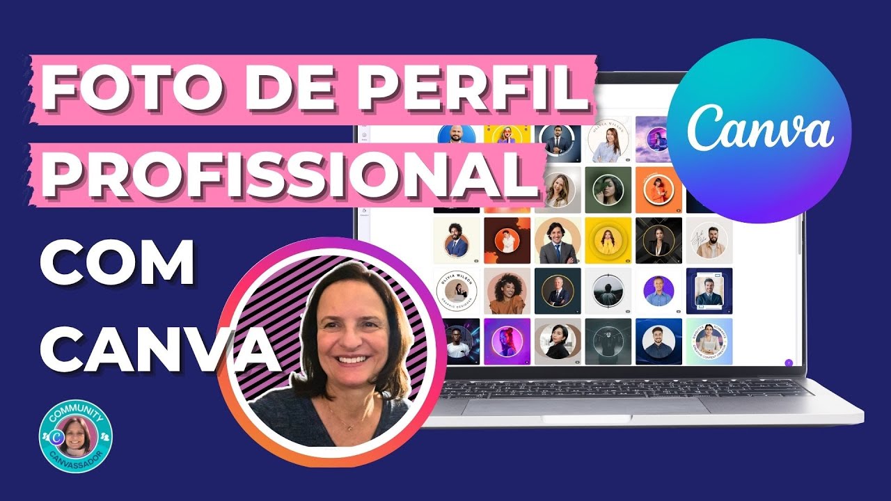 Crie Fotos de Perfil Profissionais com os Modelos do Canva – Ideal para Instagram e Outras Redes!
