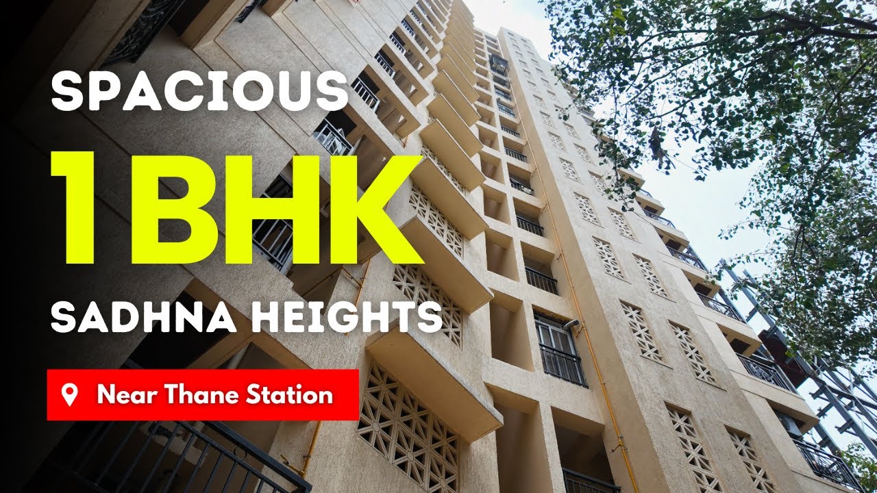 Spacious 1 BHK In Sadhna Heights, Louis Wadi, Thane | Easy Connectivity | Near Thane Station