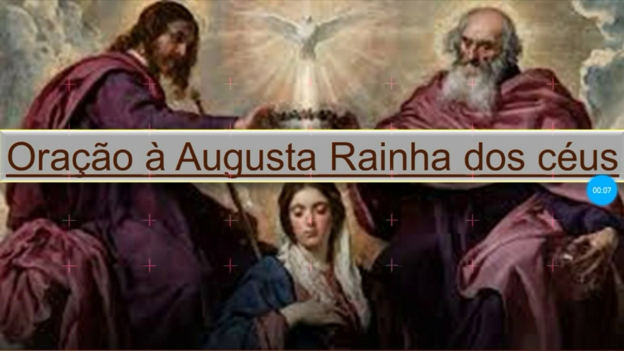 Ora&ccedil;&atilde;o ensinada por Nossa Senhora : Augusta Rainha dos Anjos