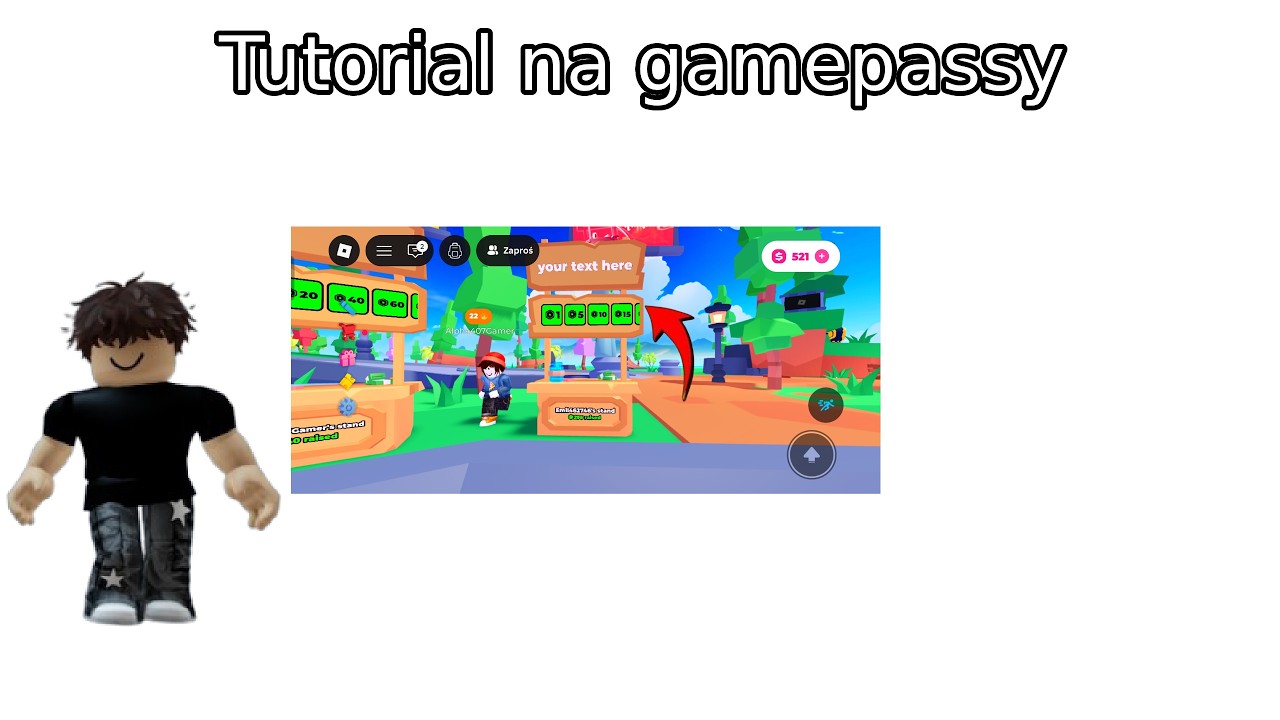 Tutorial na Gamepassy! [TUTORIAL]