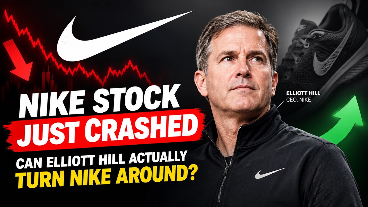 Nike Stock Just Crashed: Can Elliott Hill Actually Turn Nike Around?