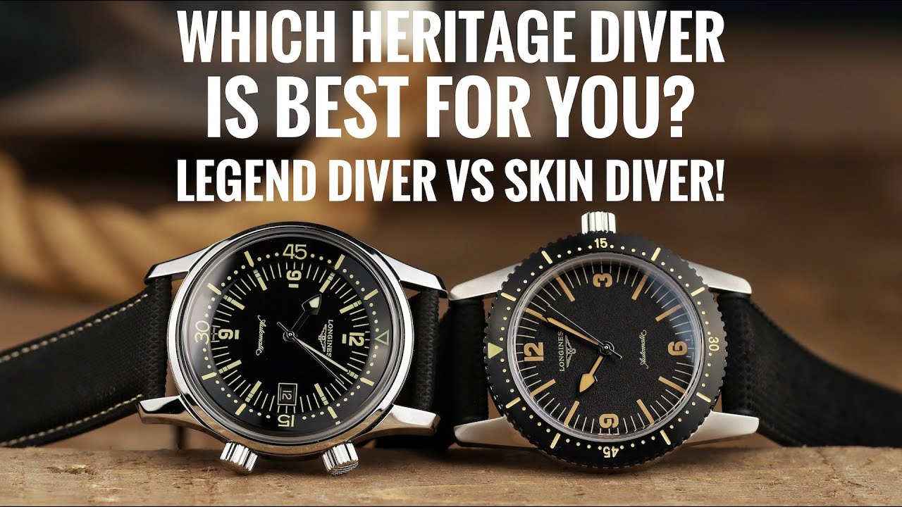 Longines Legend Diver vs Skin Diver | Which Heritage Diver is Best For You?