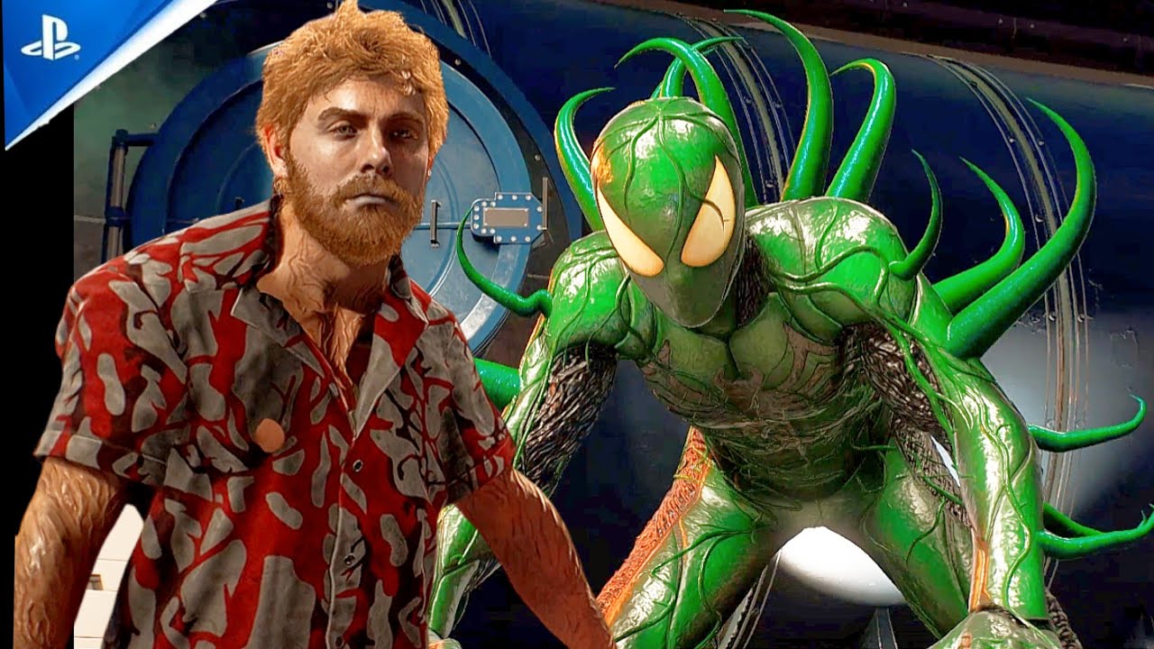 New Absolute Lasher Symbiote Transformation vs Hunter's Army In Marvel's Spider-Man 2