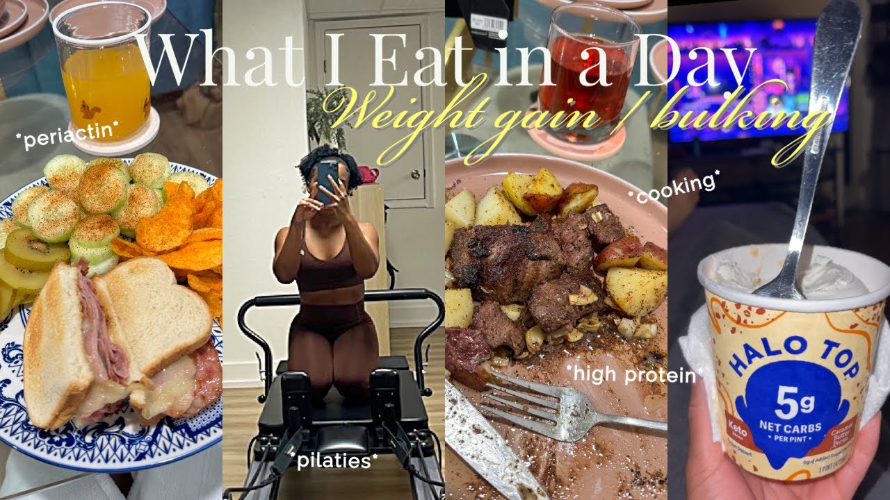 A Day in My Weight Gain Journey *what I eat in a day, food for weight gain + high protein bulk meals