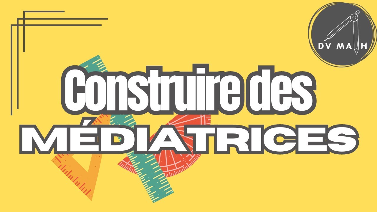 Les médiatrices dans un triangle