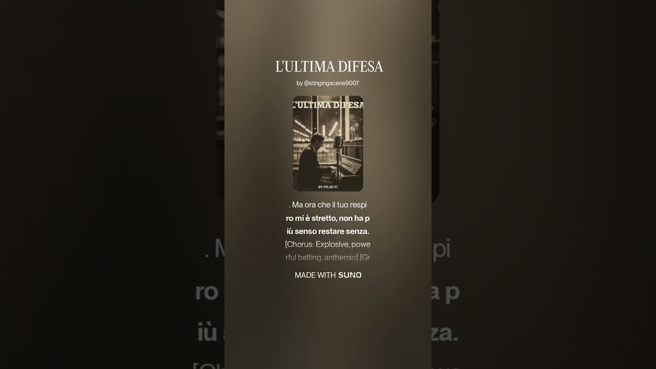 L'ULTIMA DIFESA