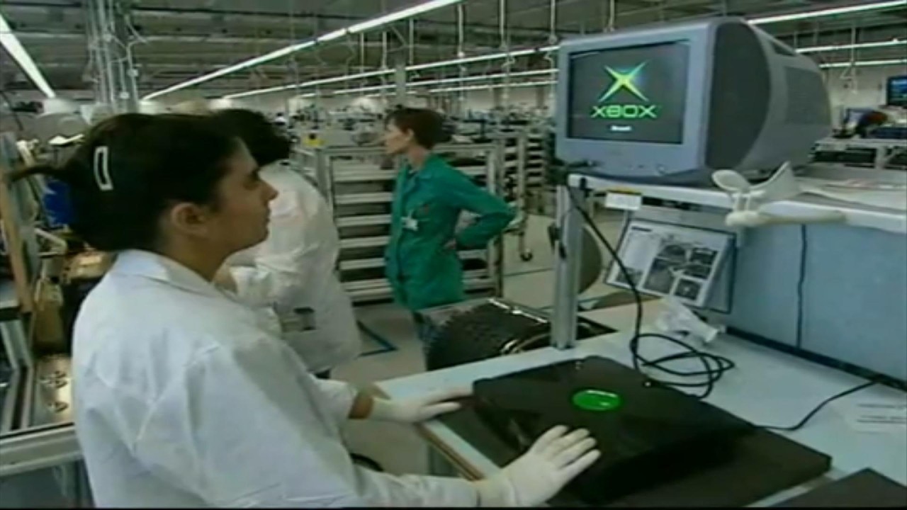 How the Original Xbox was Produced | Factory Footage