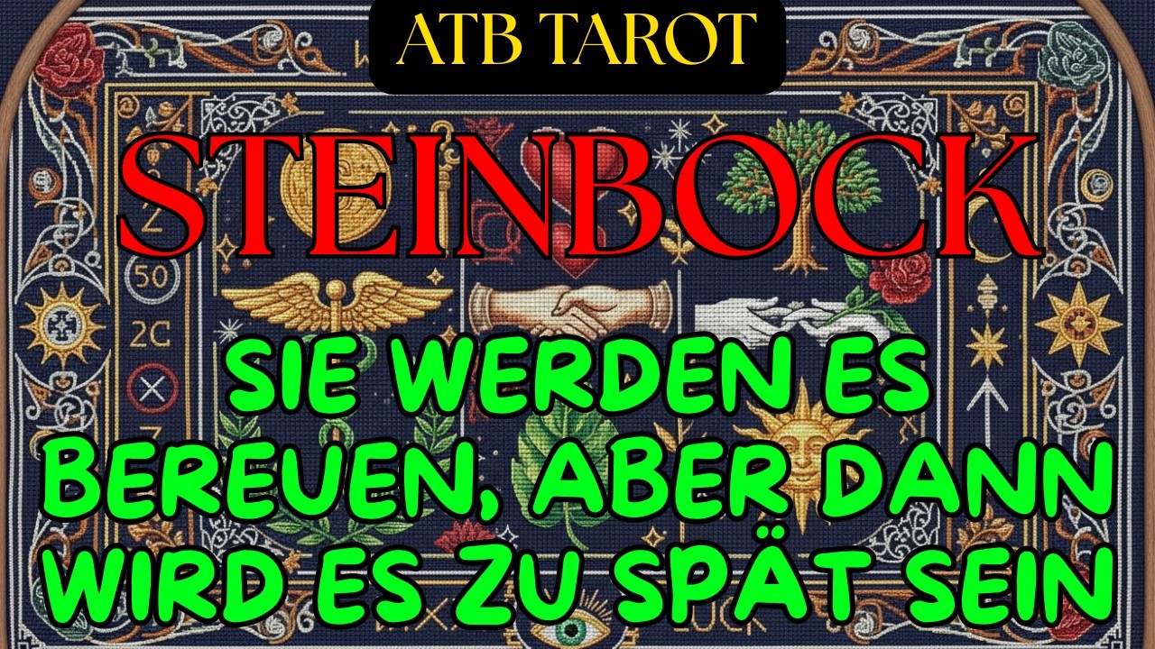 STEINBOCK: dein Name steht auf dem Altar 💀💰 DAS GELD KOMMT VON EINEM ANDEREN ORT 😳