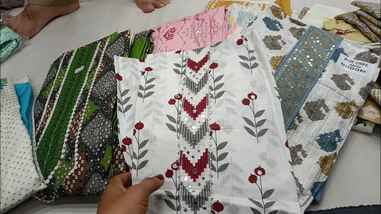 Bangalore Chickpet Very Premium Quality Dress Material Collection||From 300rs Single Courier Avl