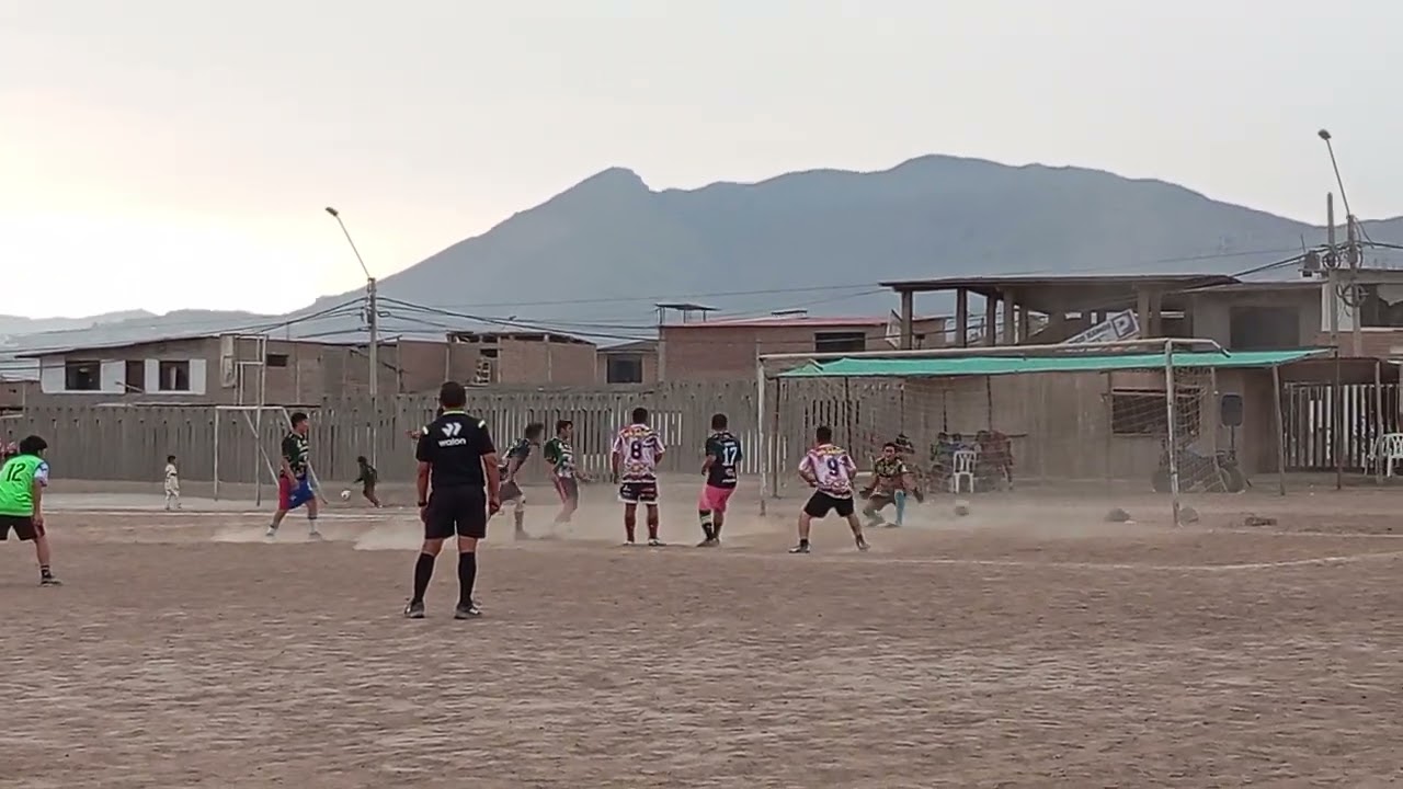 Relámpago Primer tiempo Union Manzano 