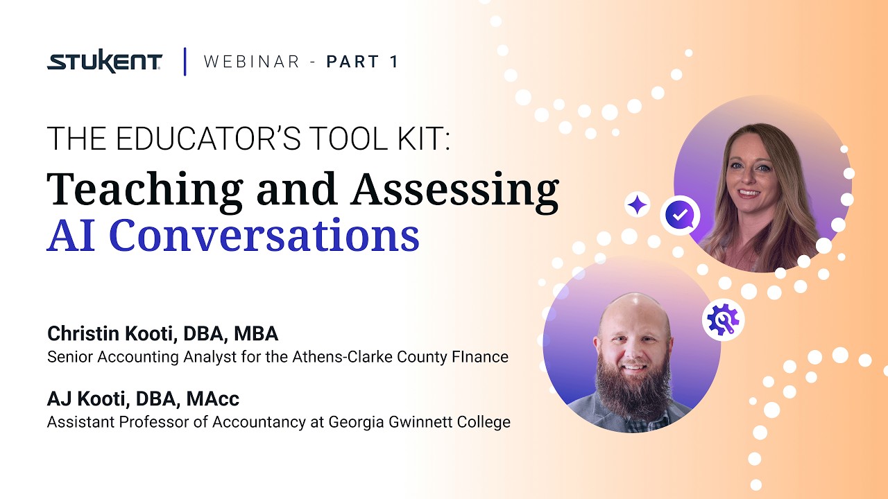 The Educator’s AI Tool Kit: A Two-Part Series on Teaching and Assessing AI Conversations