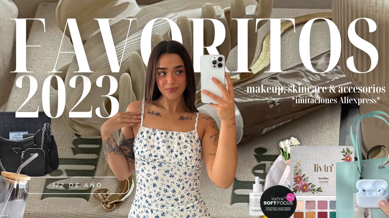 FAVORITOS 2023: lo MEJOR de maquillaje, skincare, accesorios + imitaciones Aliexpress *Prada Bag*