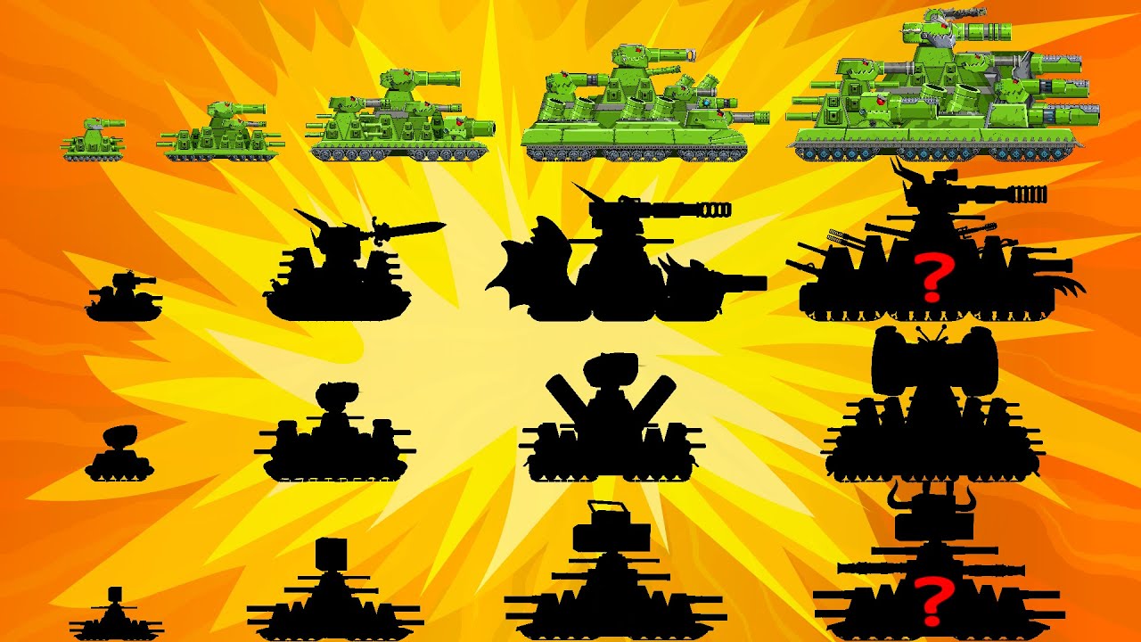 EP.4 - EVOLUTION OF HYBRIDS KV44 | KV-44m vs KV-55m vs KV-88m vs KV-99M