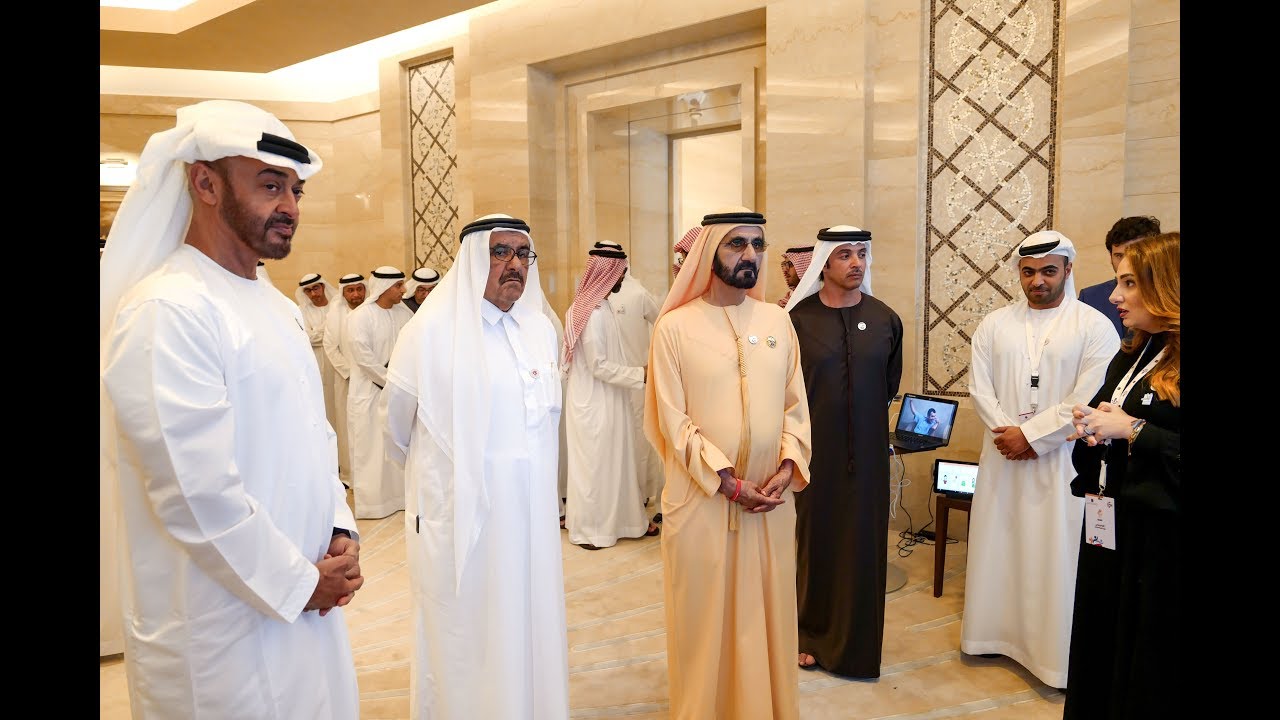محمد بن راشد ومحمد بن زايد يستقبلان شعلة الأمل ويشاركان في أعمال خلوة الهمم