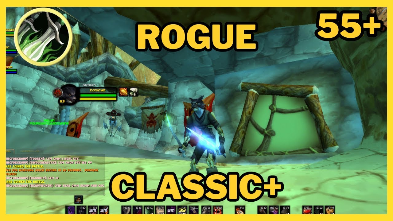 PROJECT EPOCH | Classic+ 🗡️ ROGUE Leveling/PVP 55+