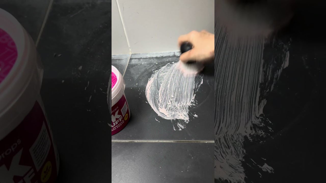 The Pink Stuff Cleaning Paste #cleantok #satisfying #asmr #cleaningpaste #cleaning