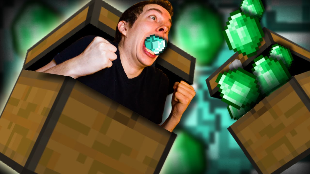 AMAZING TREASURE! Mineplex Chest Opening! (Minecraft Parody)