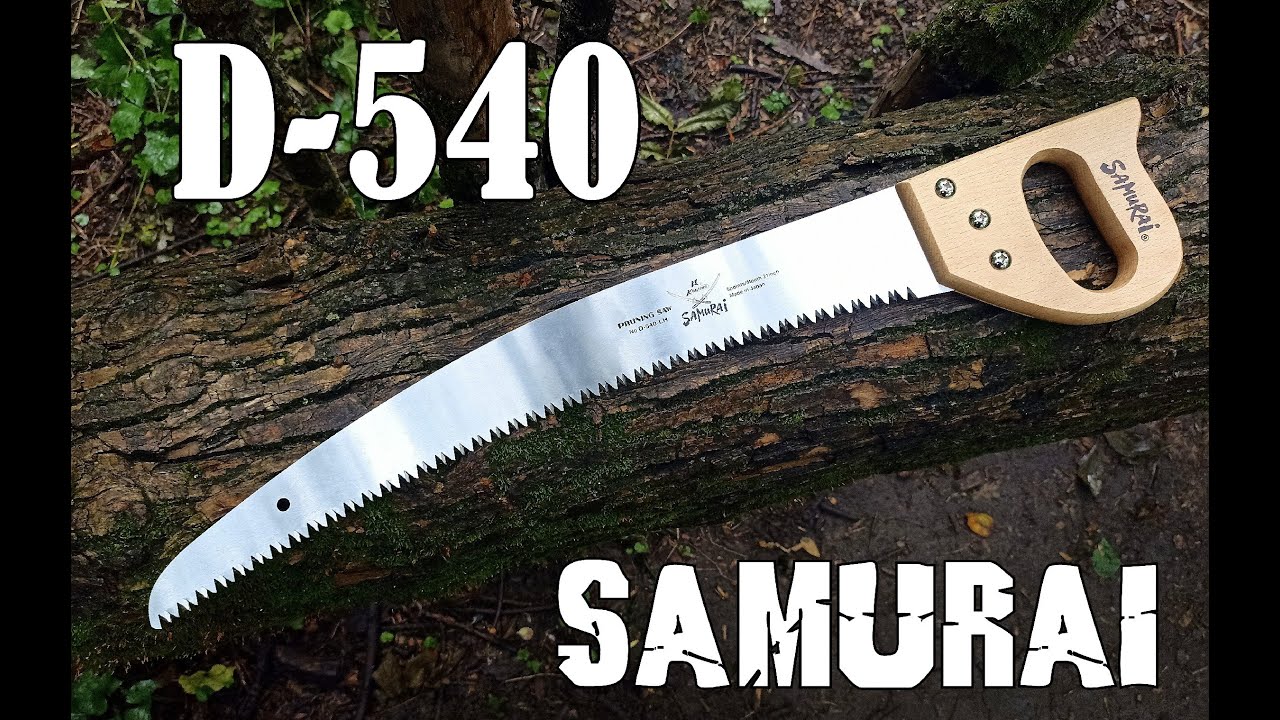 Пила D-540 от фирмы Samurai. Выживание. Тест №161