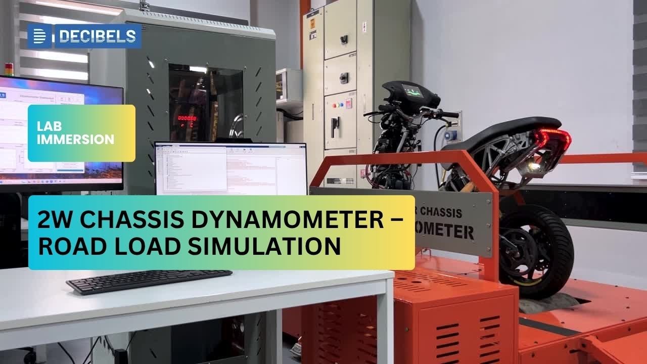 Lab Immersion: 2W Chassis Dynamometer &ndash; Road Load Simulation | EV Testing & Calibration Decibels Lab