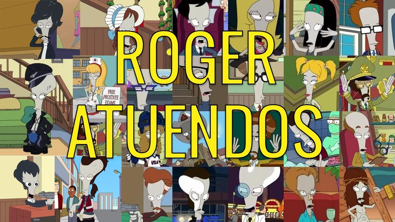 Todos los Outfits de Roger en American Dad