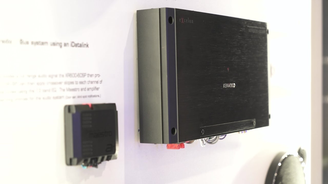 Kenwood XR600-6DSP factory integration amplifier | CES 2017 | Crutchfield video