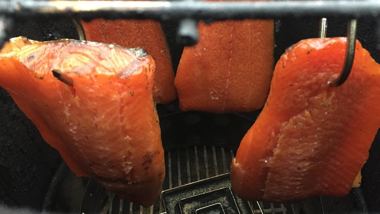 Koud gerookte zalm