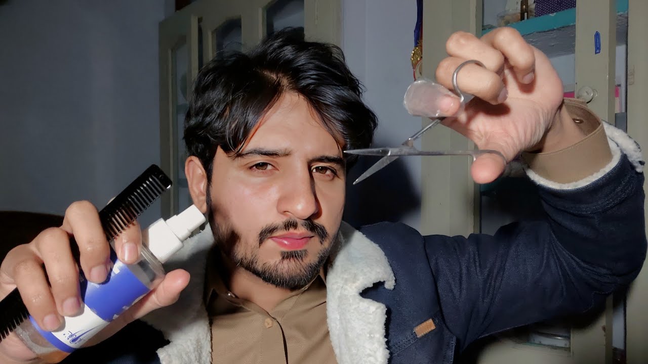 Cut hair no talking ASMR