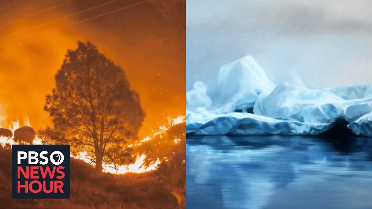Artists harness the power of fire and ice to shape attitudes on climate change