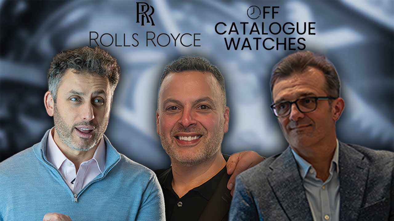 Вечер в Rolls Royce с часами, которых нет в каталоге.
