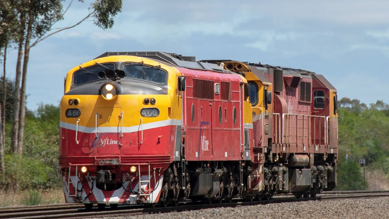 A66 Returns to the Rails! (V/line's A66 Return to Operation) | A66, N472, N467
